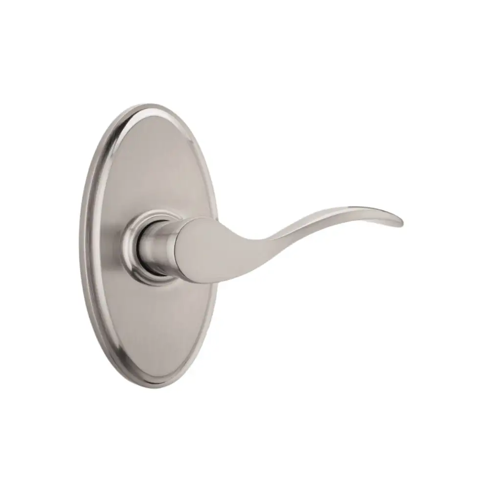 Weslock R2700UNUNSL20 Right Hand Bordeau Oval Passage Door Lever