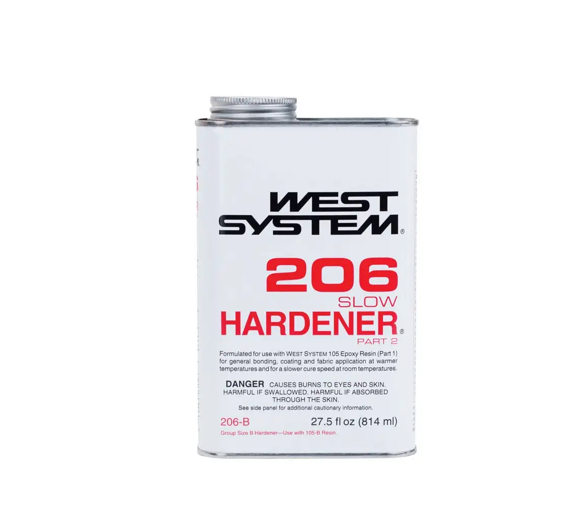 West System 206B 206 Hardener Slow Hardener Curing Agent