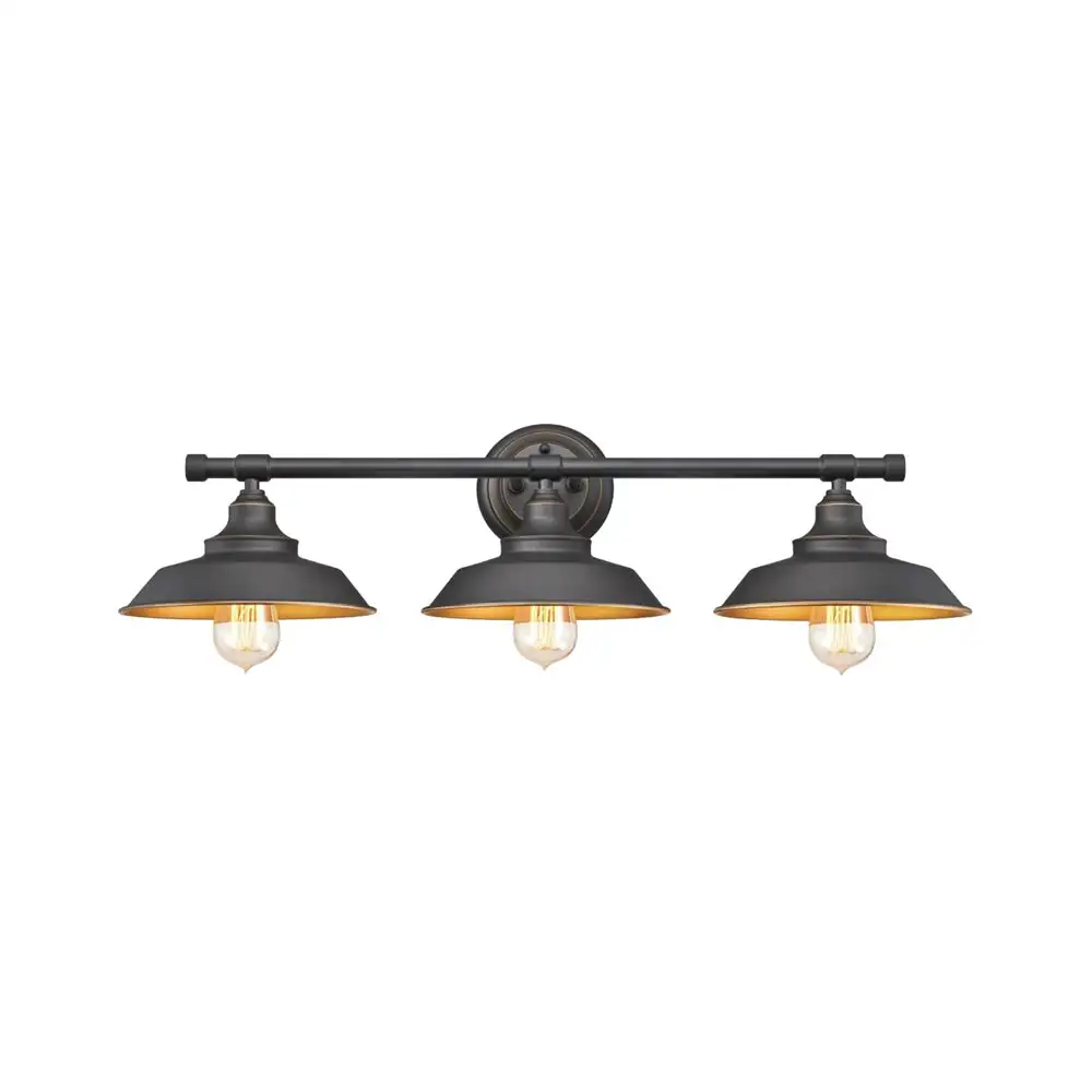 Westinghouse 63449 Iron Hill 3-Light Wall Mount Bath Light