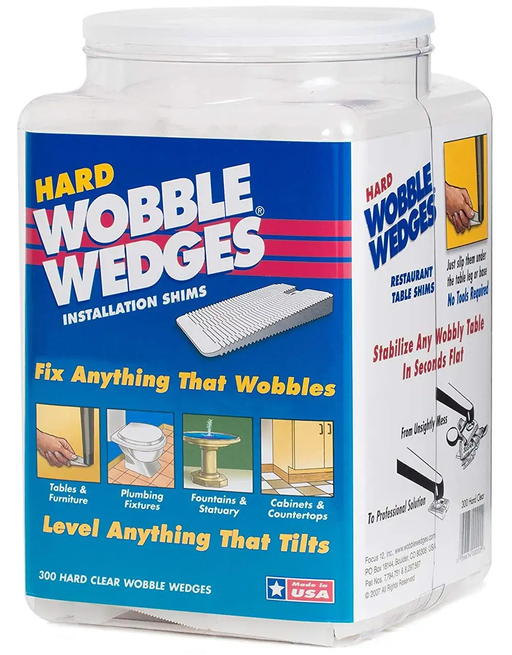 Wobble Wedge 1990PRO Installation Shims