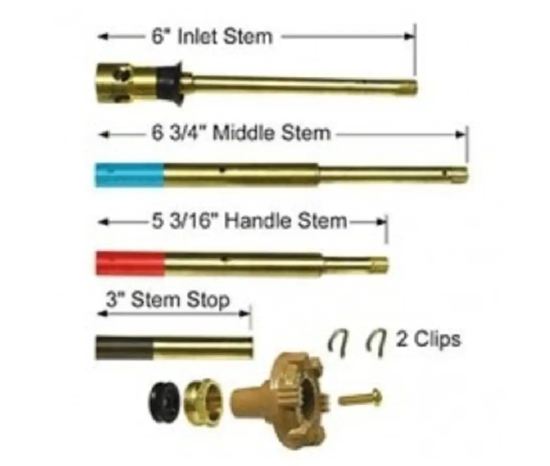 Woodford RK-ADJ-PRV Adjustable Rod with Pressure Relief Valve to Prevent Bursting