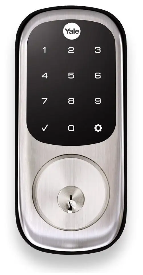 Yale YRD226ZW2619KWKD Single Cylinder Touchscreen Z-Wave Deadbolt