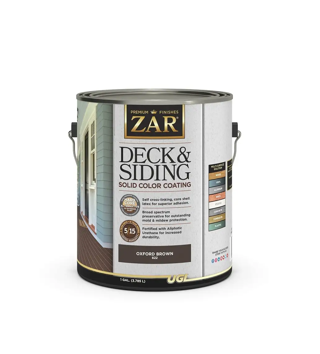 Zar 82213 Deck and Siding Solid Color Coating