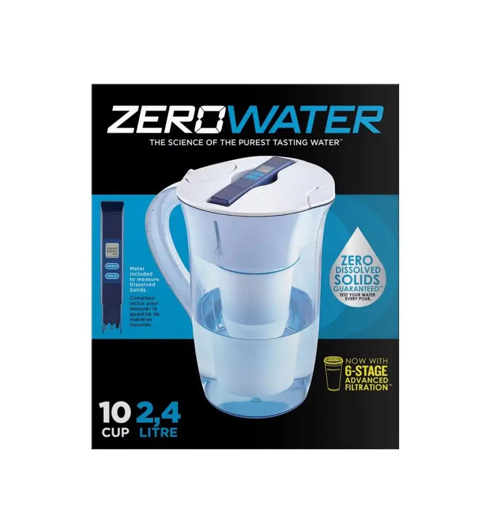 ZeroWater ZP10RD Water Filtration Pitcher