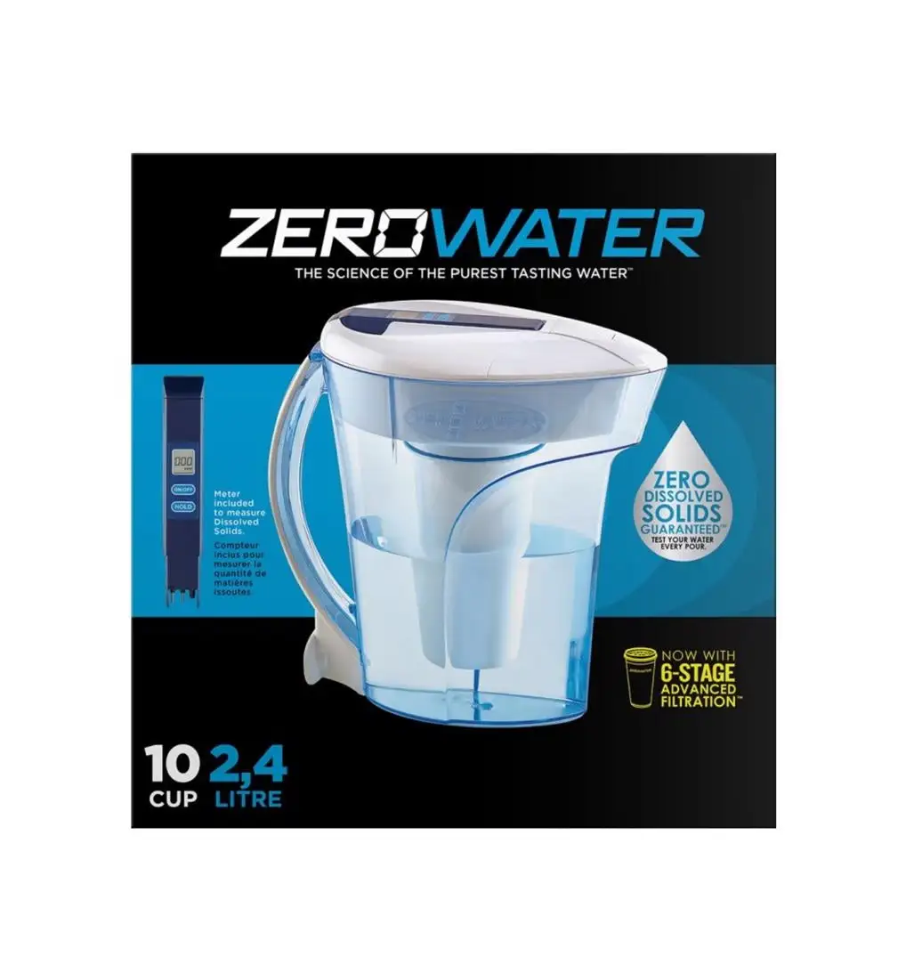 ZeroWater ZP10RP Water Filtration Pitcher