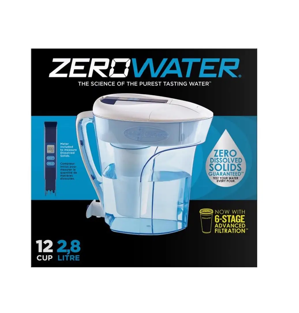 ZeroWater ZP12RP Water Filtration Pitcher