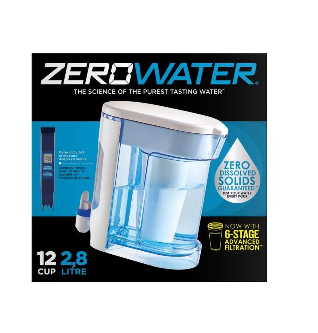 ZeroWater ZP12RR Water Filtration Pitcher