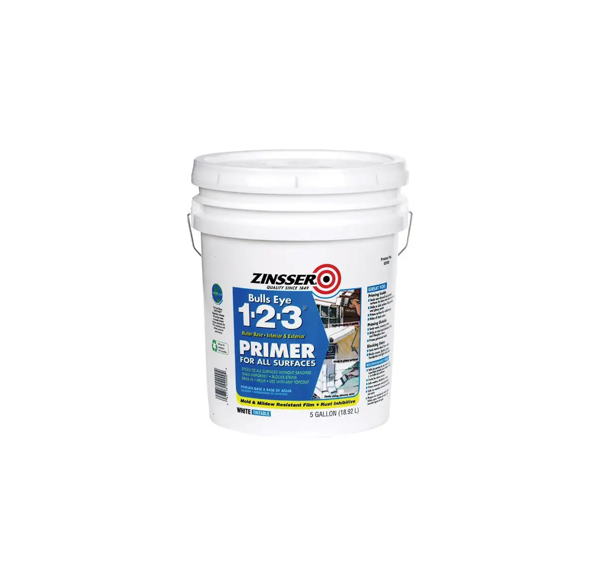 Zinsser 2000 Zero VOC Primer For All Surfaces