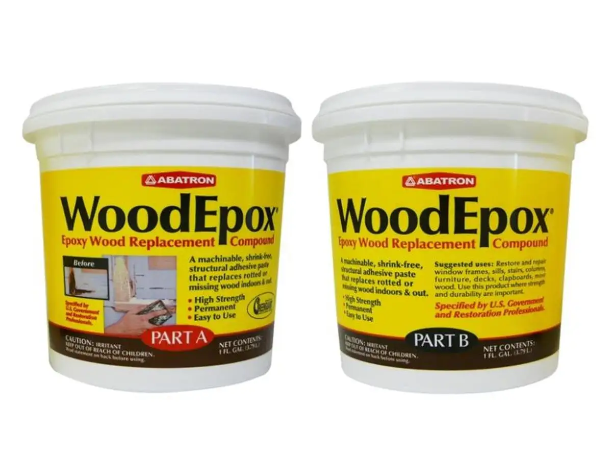 Abatron WE2GKR Epoxy Wood Replacement Compound Woodepox Kit