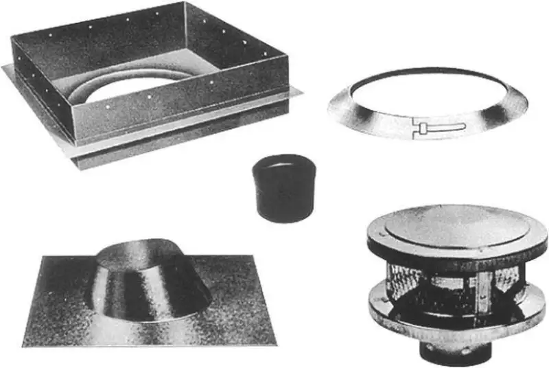 American Metal 8HS-RKS Chimney Installation Kits