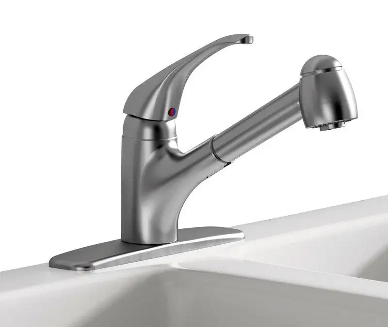 American Standard 6310SSF Kitchen Faucet Single Handle - Stainless Steel