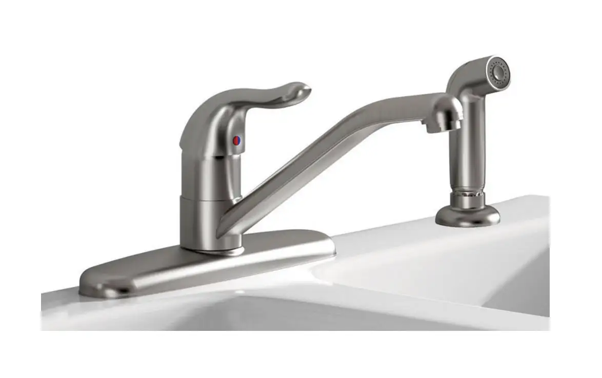 American Standard 9316001.075 Jocelyn Single Handle Kitchen Faucet With Spray