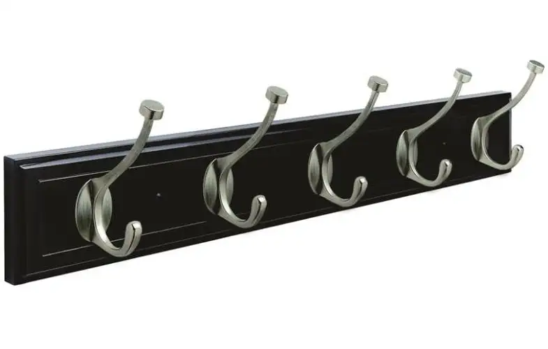 Amerock 2000337 Beveled Hook Rack