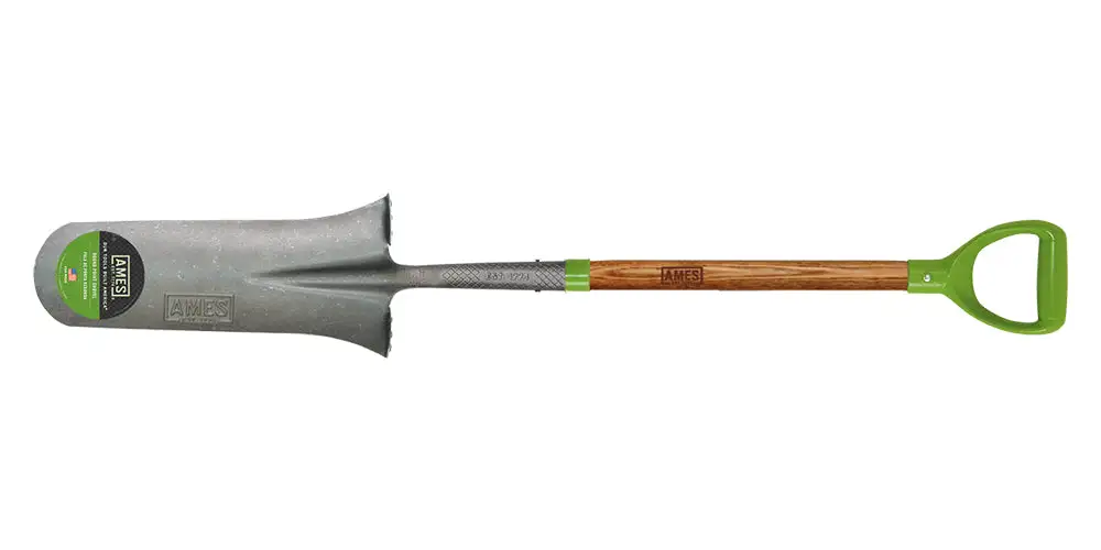 Ames 2531700 Drain Spade With Wood Handle