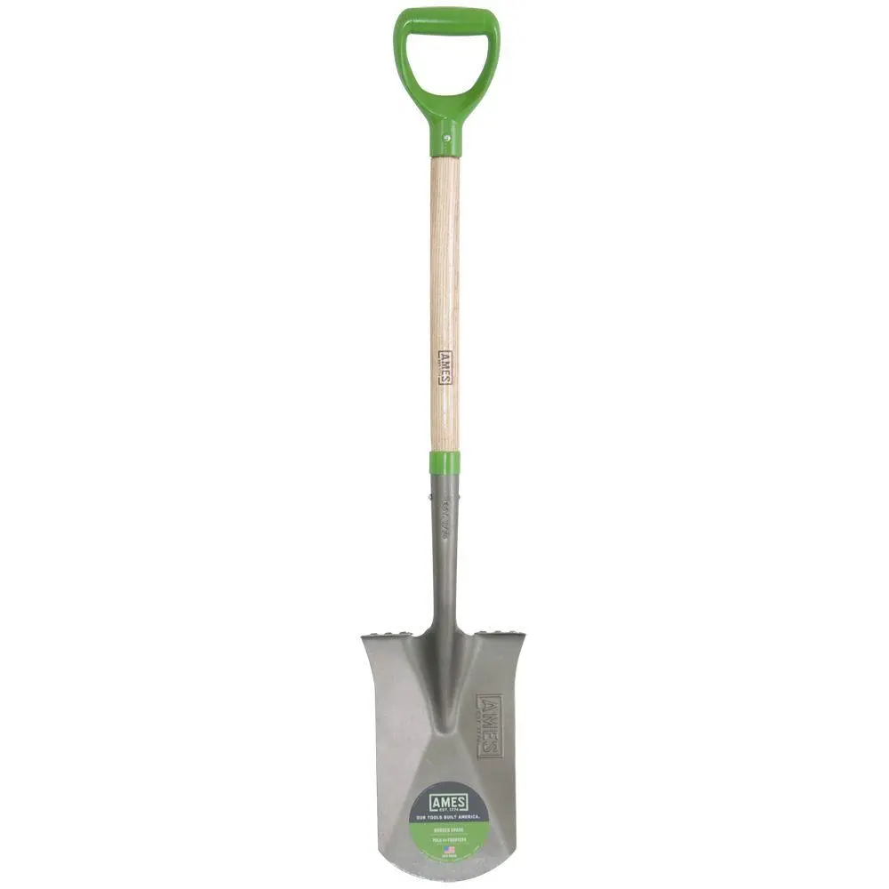 Ames 2593800 Garden Spade with 24" Wood Handle