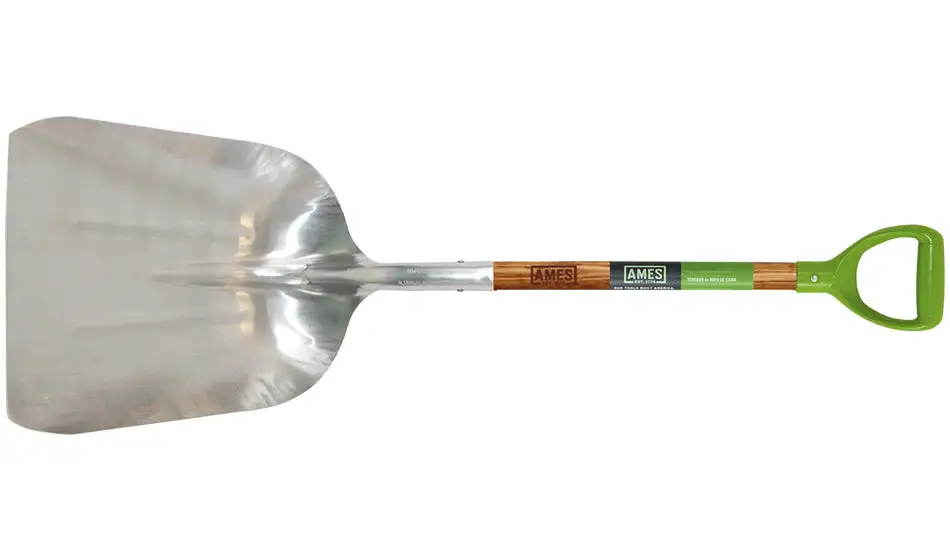 Ames 2672100 Aluminum Scoop With D-Handle