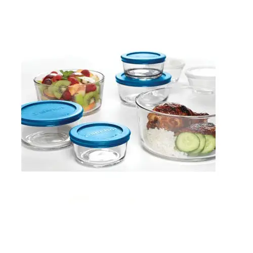 Anchor Hocking 10669 Glass Food Storage Set