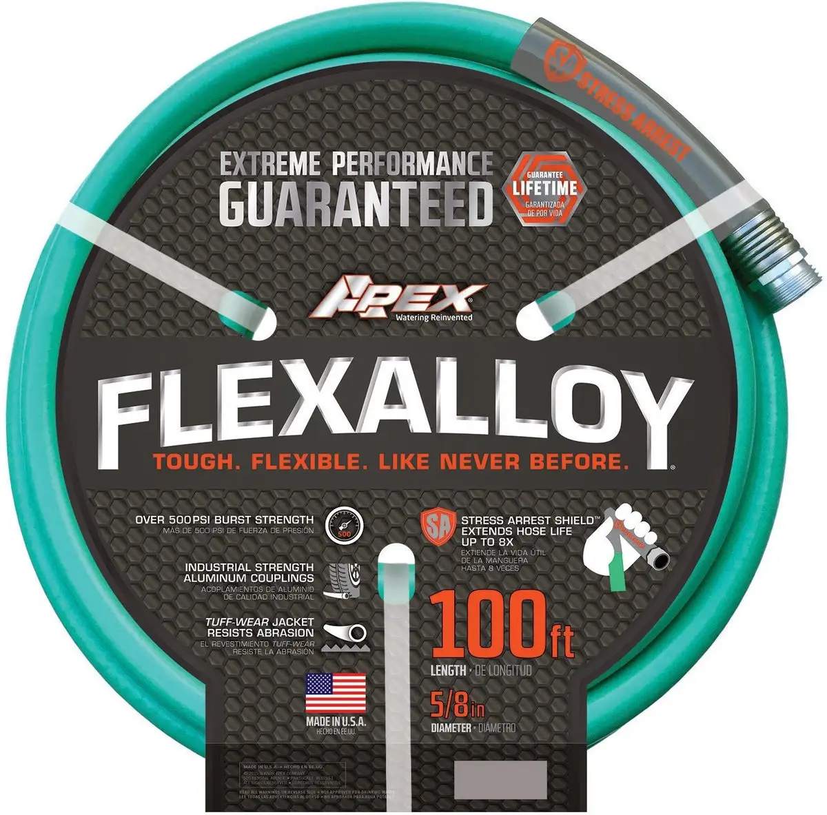 Apex 8550-100 Flexalloy Garden Hose