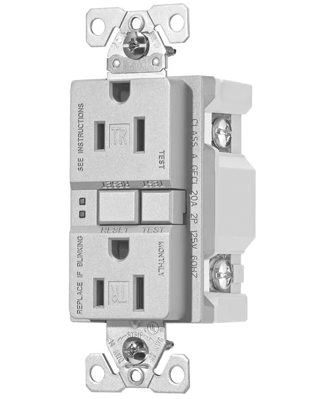 Arrow Hart TRSGF15SG-L Self-Test Tamper Resistant GFCI Receptacle