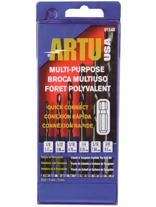 Artu Usa 01540 Multi-Purpose Quick Connect Drill Bit