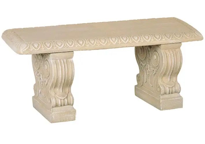 Athens 01-011313DS Small Straight Bench