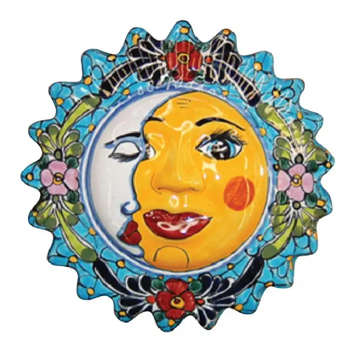 Avera APD102140 Talavera Sun And Moon Wall Hanging