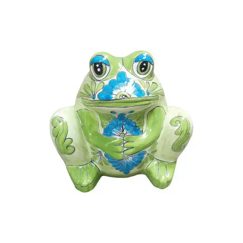 Avera APG006100 Talavera Frog Planter