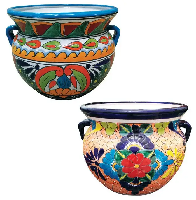 Avera APG023130 Talavera Michoacana Planter