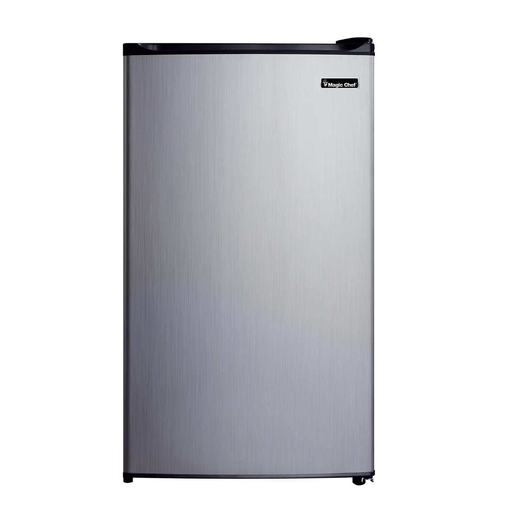 Magic Chef MCBR350S2 3.5 Cubic Foot Compact Mini Fridge with Freezer, Silver