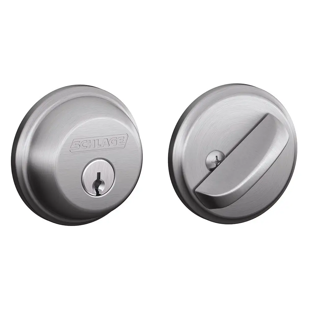 Schlage B60 626 Single Cylinder Deadbolt