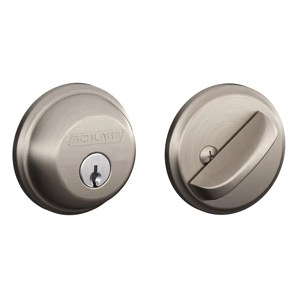 Schlage B606 619 Single Cylinder Deadbolt