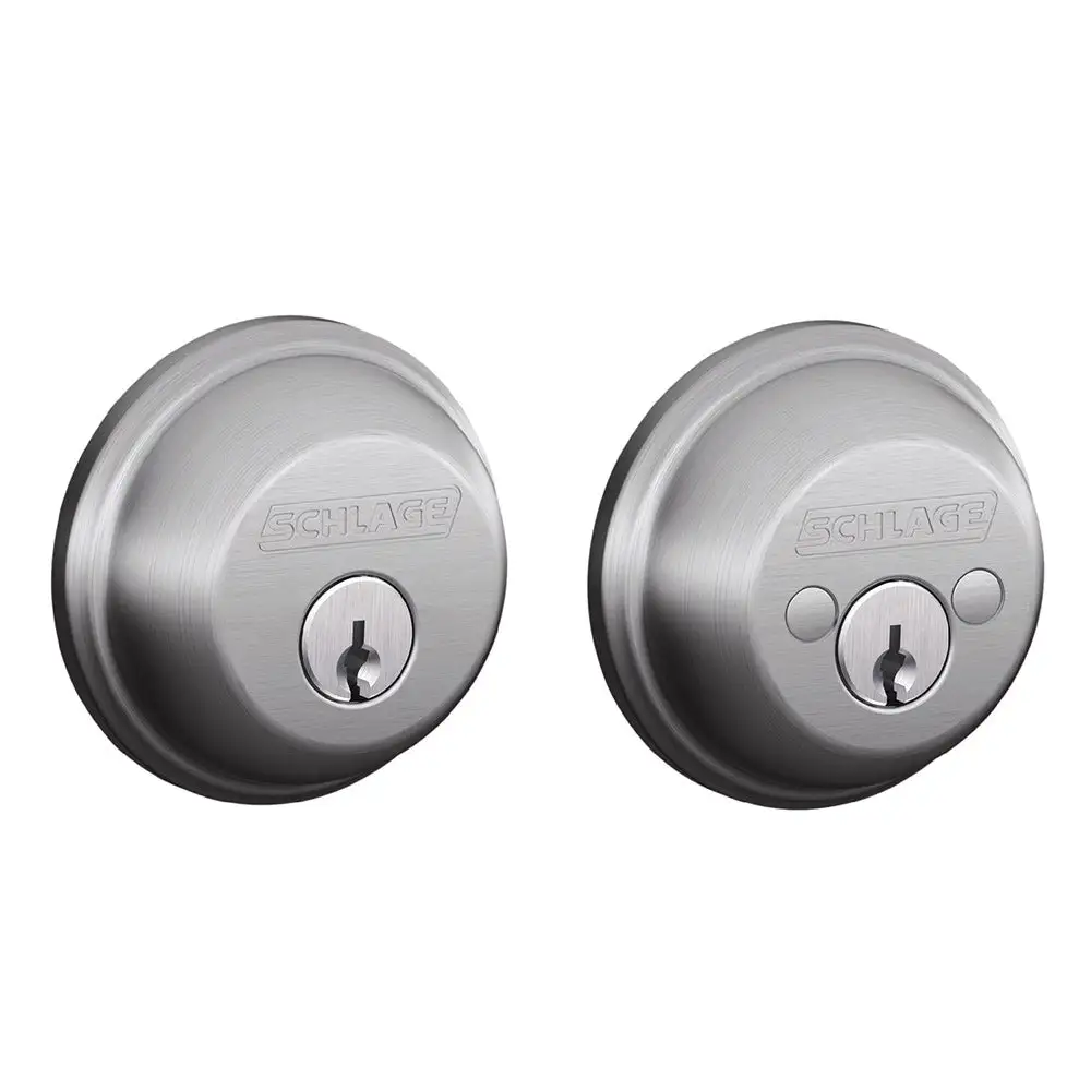 Schlage B62 626 Double Cylinder Door Deadbolt