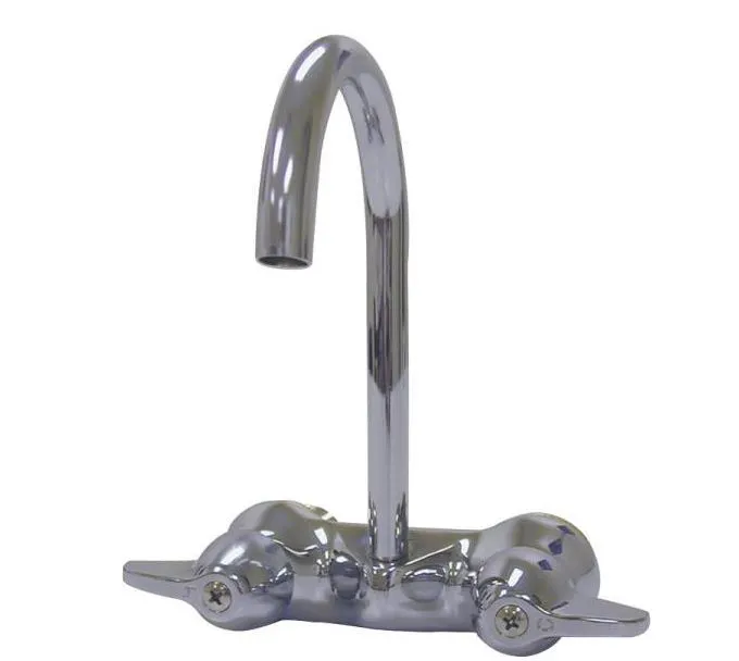 B & K 123-005 Two Handle Code Pattern Bath Faucet