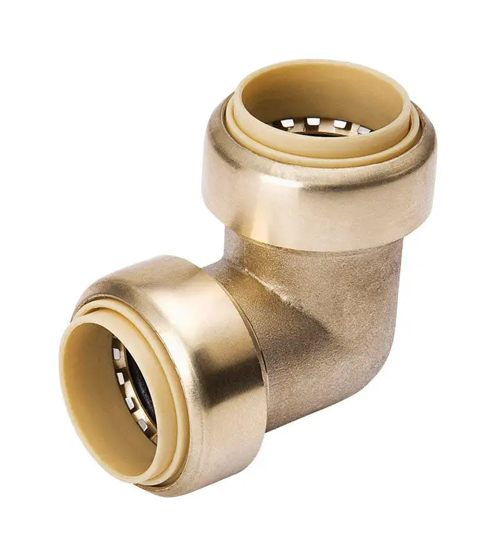 B & K 631-003pk6 90-Degree Brass Elbow