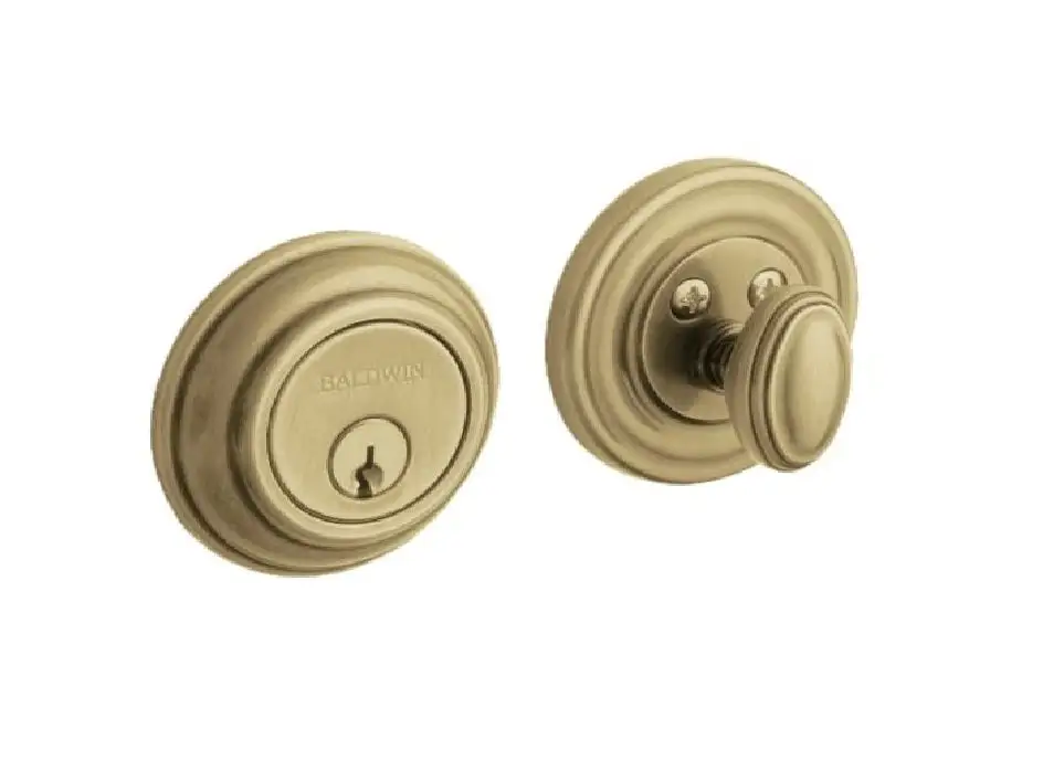 Baldwin 8231033 Traditional Single Cylinder Deadbolt