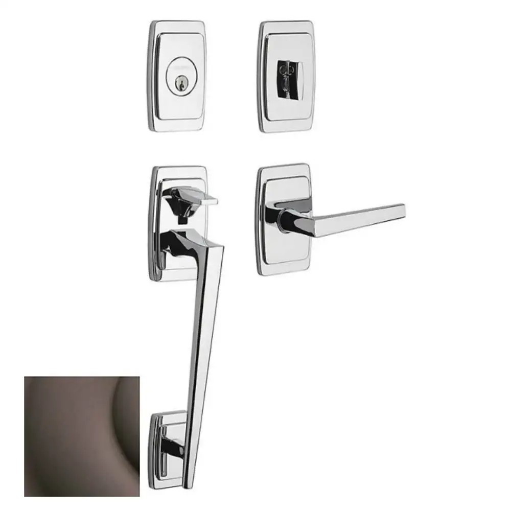 Baldwin 85395112RENT Palm Springs Right-Handed Entry Handleset