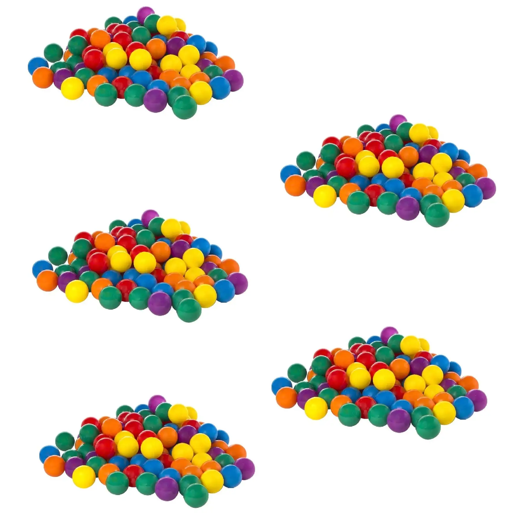 Intex 100-Pack Large Plastic Multi-Colored Fun Ballz For Ball Pits (5 Pack)