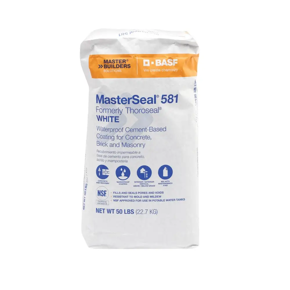 BASF MS581WH50 MasterSeal 581 Waterproof Coating