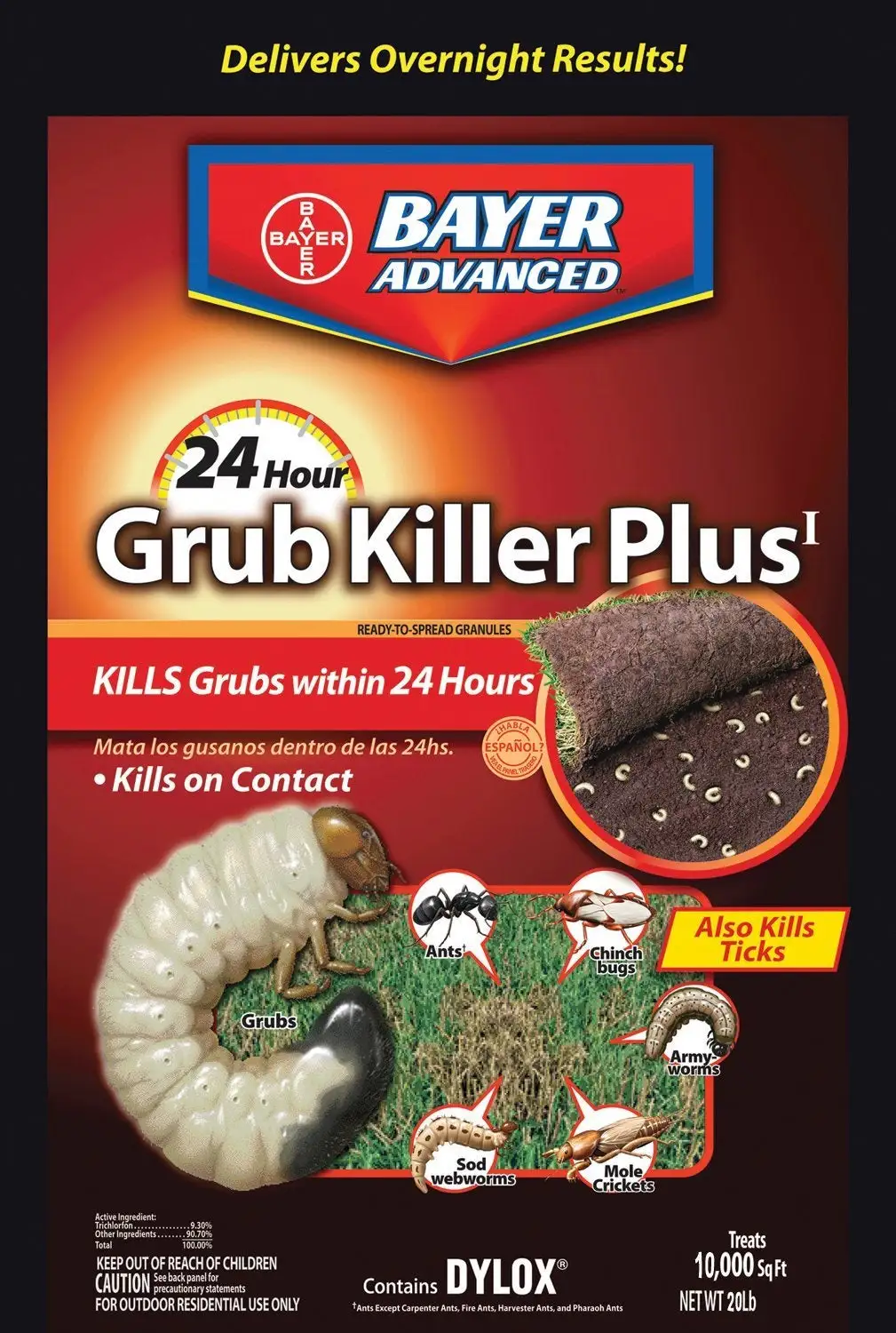 BioAdvanced 700745S 24 Hour Grub Killer Plus