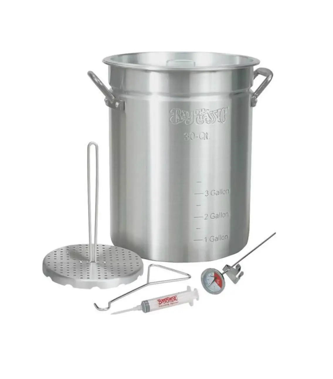 Bayou Classic 3025 Turkey Fryer Pot With Accessories