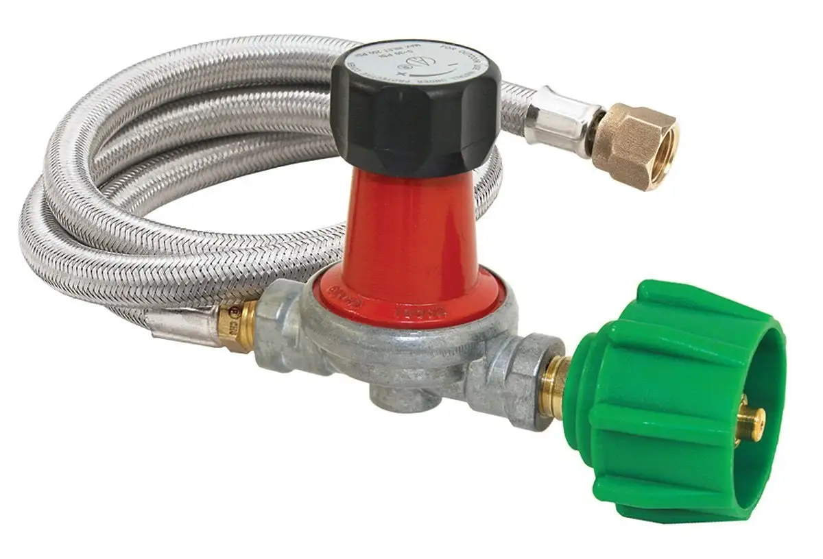 Bayou Classic M5HPR-30 High-Pressure Hose with 30 psi Regulator