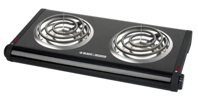 Black & Decker DB1002B Double Burner Range