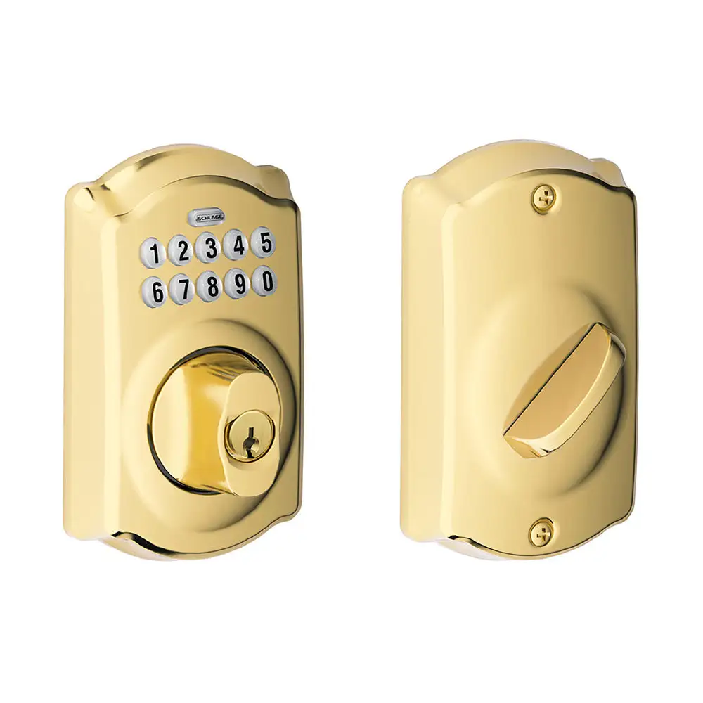 Schlage BE365 CAM 505 Camelot Keypad Deadbolt