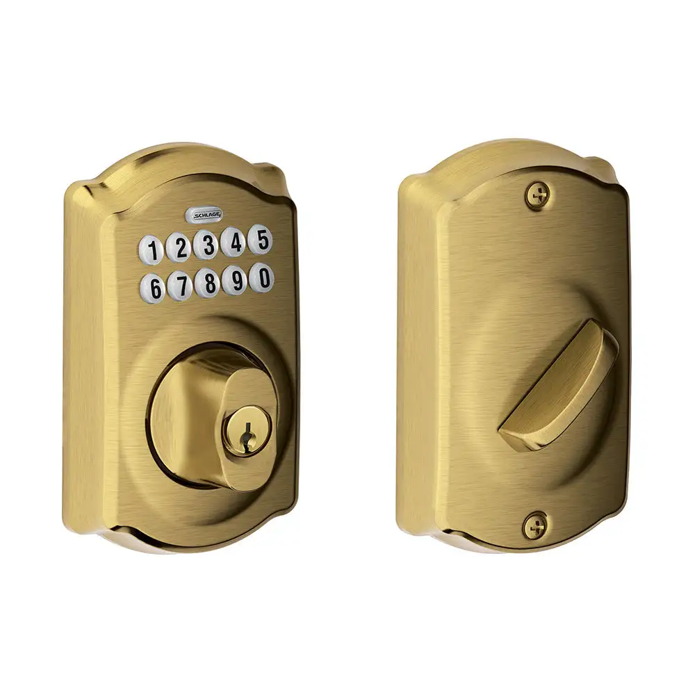 Schlage BE365 CAM 609 Camelot Keypad Deadbolt