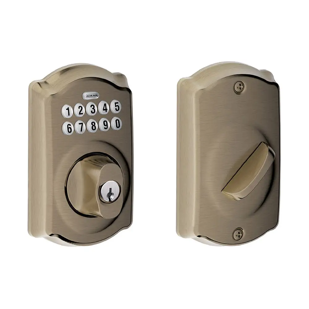 Schlage BE365 CAM 620 Camelot Keypad Deadbolt