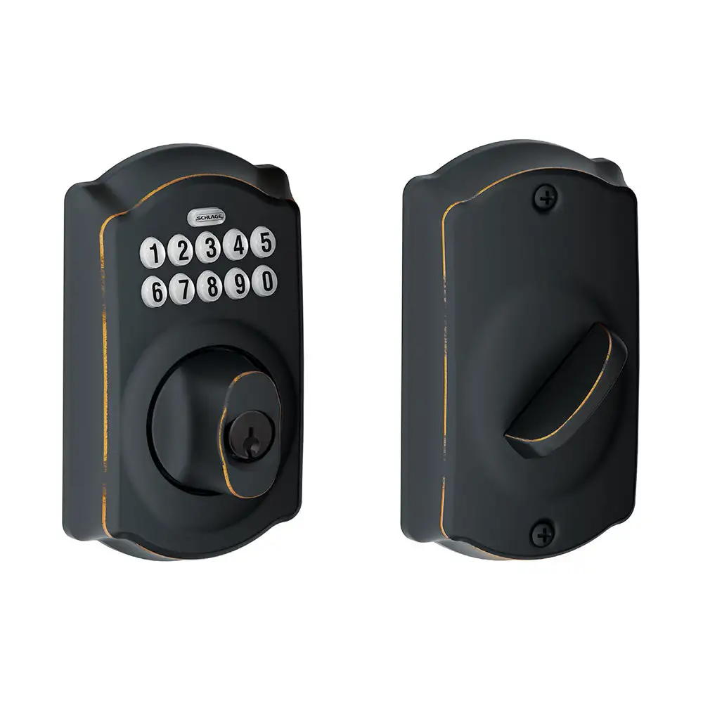 Schlage BE365 CAM 716 Camelot Keypad Deadbolt