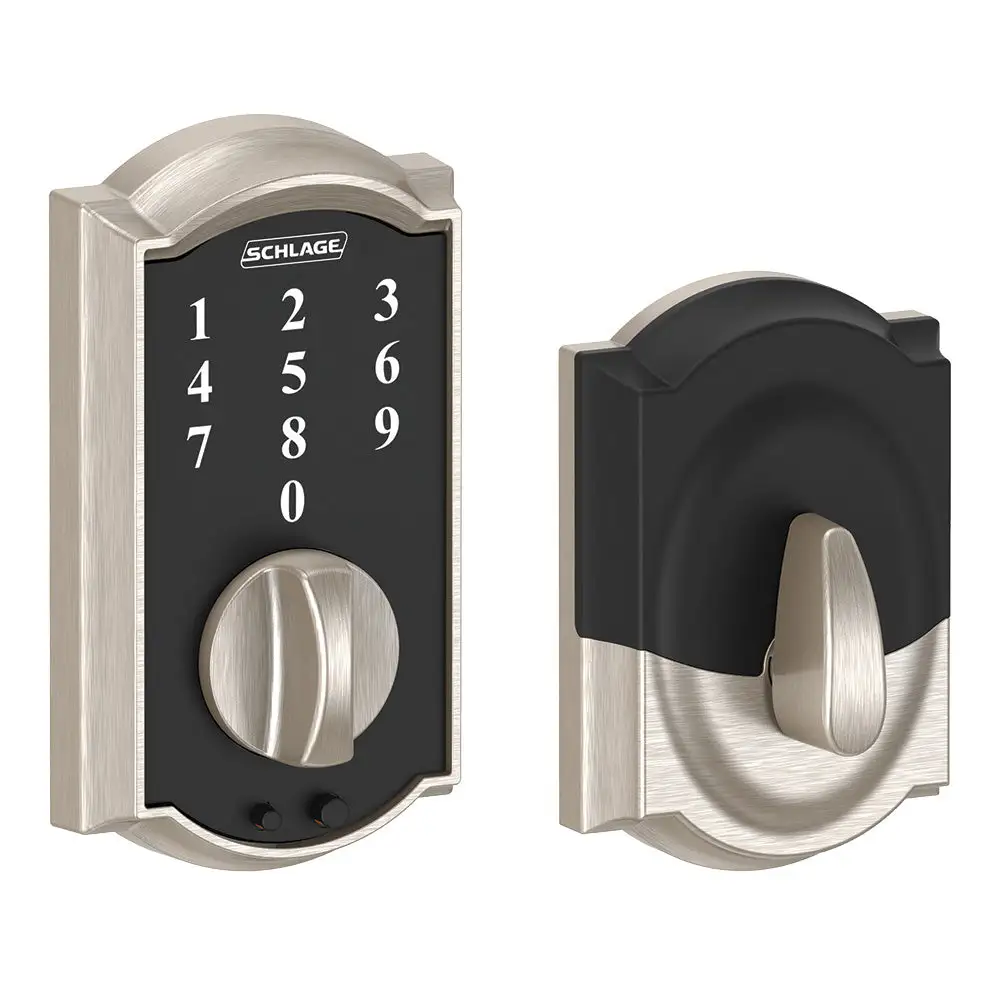 Schlage BE375 CAM 619 Camelot Touchscreen Deadbolt