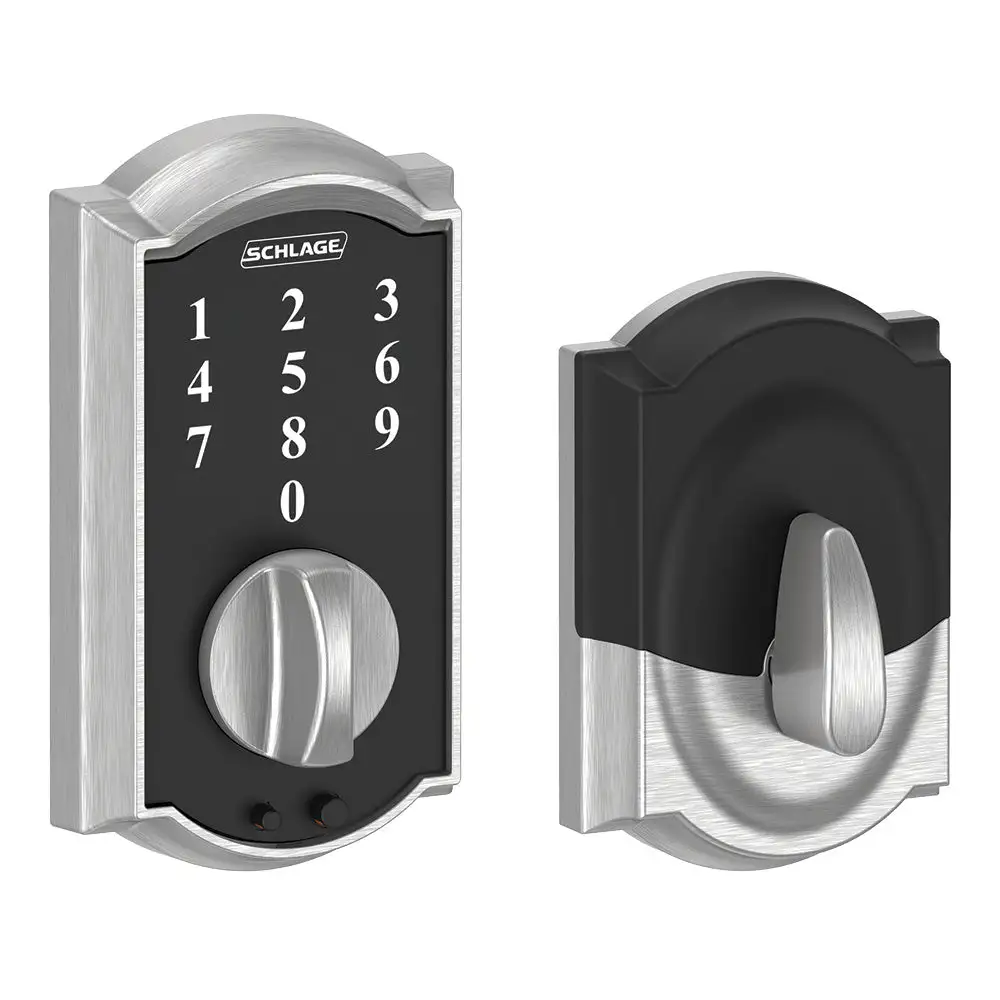 Schlage BE375 CAM 626 Camelot Touchscreen Deadbolt