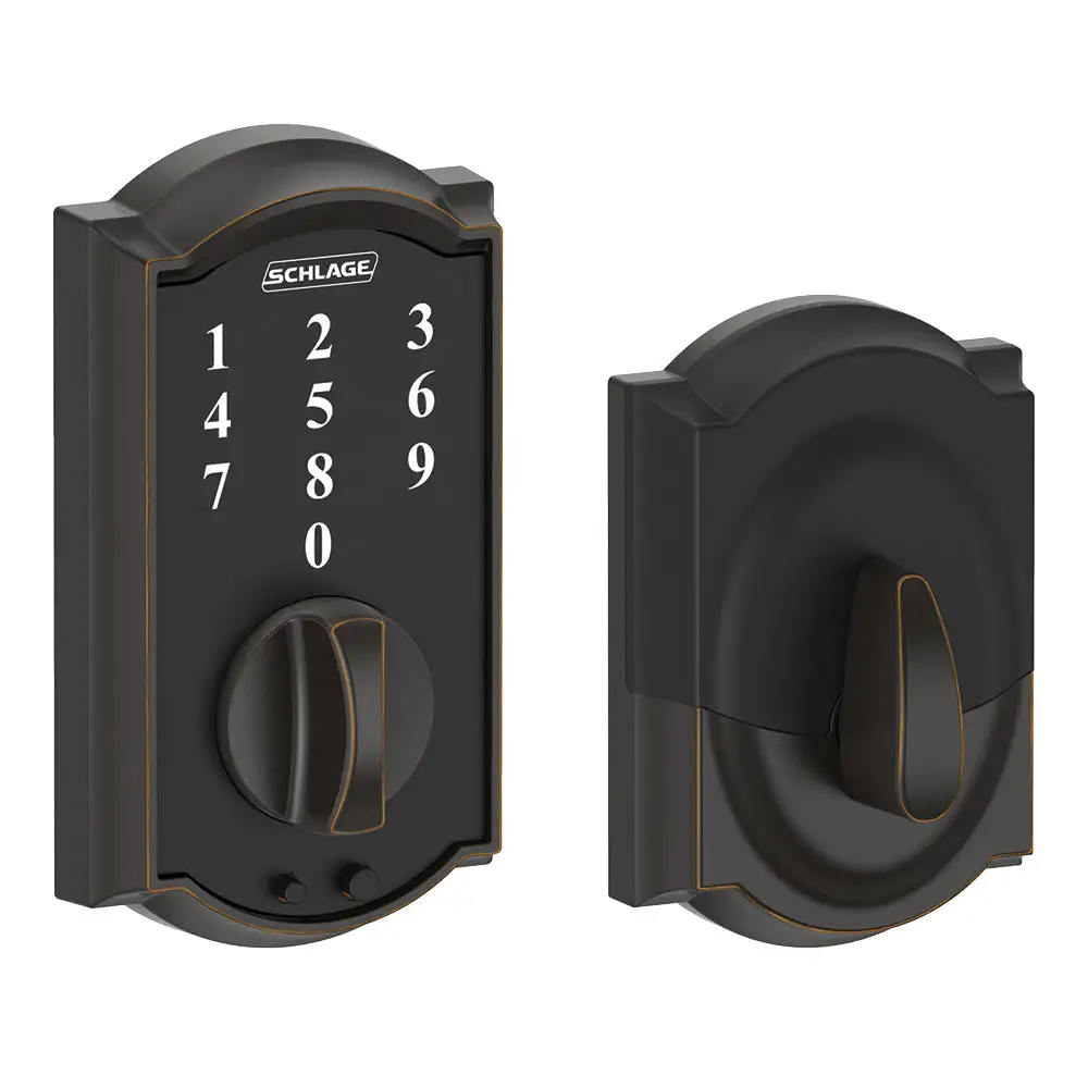 Schlage BE375 CAM 716 Camelot Touchscreen Deadbolt