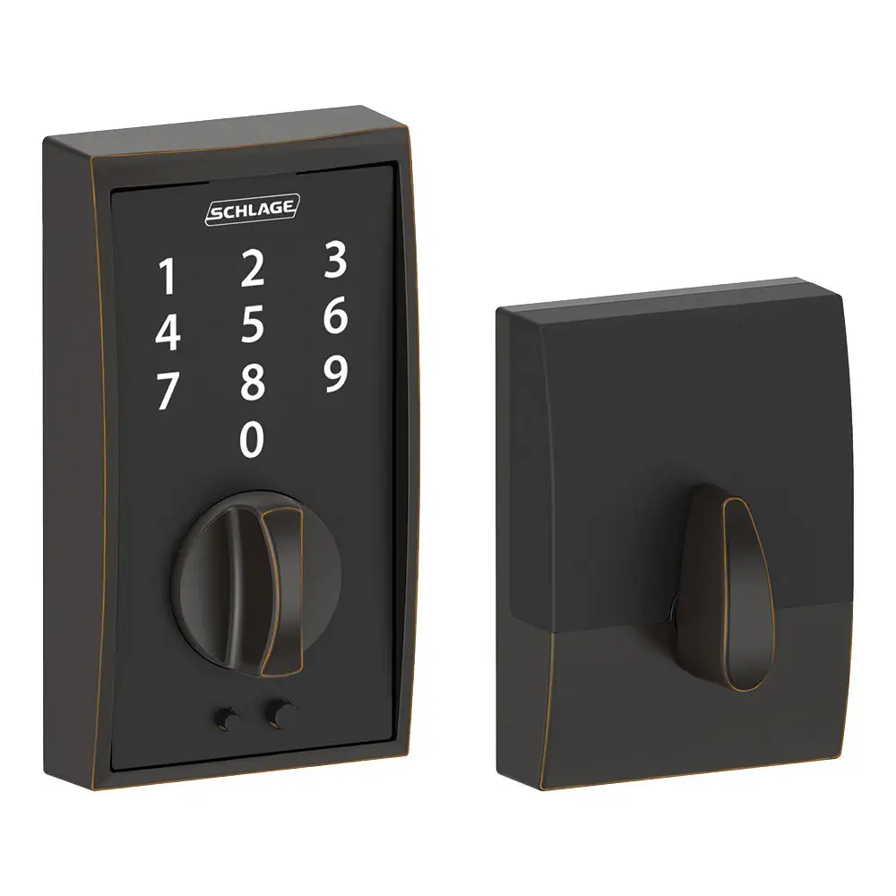 Schlage BE375 CEN 716 Century Touchscreen Deadbolt